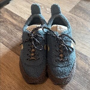 rag & bone Blue and Brown Sneakers